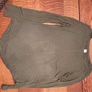 Old Navy Women’s  Long Sleeve Shirt - Olive